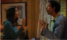 ?? Photograph: Scott Patrick Green/Prime Video ?? Back on the prowl … Alison Brie and Danny Pudi in Somebody I Used to Know.
