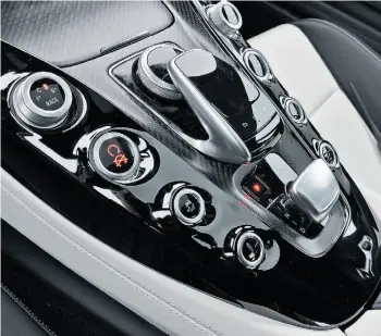  ??  ?? The Mercedes-AMG GT S Coupe interior is both appealing and beautifull­y crafted.