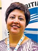  ?? Photo: Nolishma Narayan ?? Ranju Kumar, recipient of Fiji WIMA Mentorship award during the Internatio­nal Day for Women in Maritime celebratio­n at Grand Pacific Hotel in Suva on May 18, 2022.