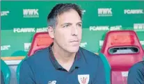  ?? FOTO: J. ECHEVERRÍA ?? Berizzo se mostró optimista, pero admitió algunas carencias