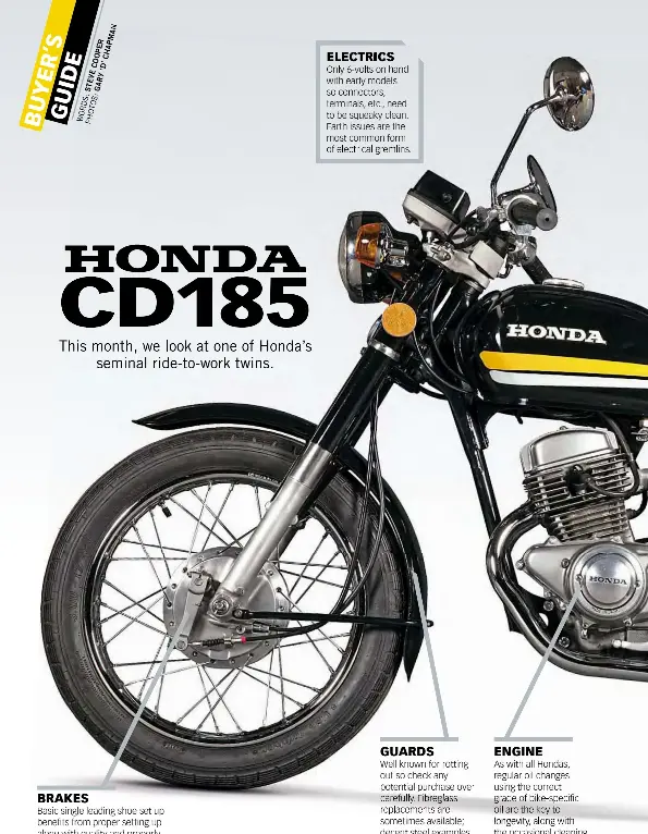 HONDA CD185 | Classic Motorcycle Mechanics | PressReade­r