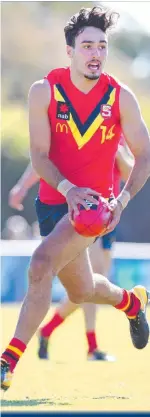  ??  ?? IZAK RANKINE South Australia 180cm mid/forward Disposals 15.8 Score involvemen­ts 8.3 Goals 3.0 SuperCoach 120pts