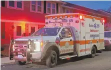  ?? STAFF PHOTO BY STUART CAHILL ?? on tHe roaD: a second ambulance was added to east Boston after an increase in wait times.