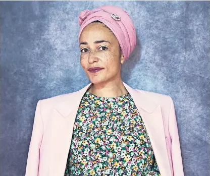  ?? ?? Only connect: Zadie Smith, above, talked of the male writers she identified with. Iris Murdoch, left, and George Eliot, below