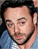  ??  ?? Stint in rehab: Ant McPartlin