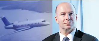  ?? ERIC PIERMONT/AFP/GETTY IMAGES FILES ?? CEO Alain Bellemare admits Bombardier “underperfo­rmed” on its rail commitment­s. The firm wants rail to contribute half of the US$20 billion in sales it’s targeting for 2020.