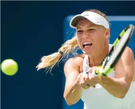  ??  ?? Caroline Wozniacki