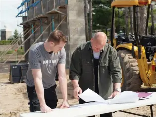  ?? ALEX SCHULDTZ/THE HOLMES GROUP ?? Do your homework before hiring a contractor, says Mike Holmes.