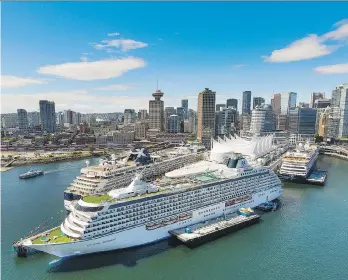  ?? PORT OF VANCOUVER ?? It’s shaping up to be a banner year for cruises, but not every ship is bound for Alaska.