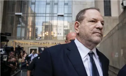  ??  ?? Hollywood producer Harvey Weinstein has reached a tentative $44m deal with his accusers. Photograph: Drew Angerer/Getty Images