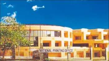  ?? (Photo from the NPO website) ?? The National Printing Office issued a notice of disallowan­ce for P139 million worth of printer rentals.