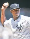  ??  ?? Luis Severino, 12-2.