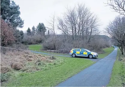  ?? Picture: Paul Reid. ?? After a five-day search Bailey’s body was found near his home in Arbroath.