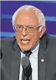  ?? ROBERT DEUTSCH, USA TODAY ?? Sen. Bernie Sanders speaks Monday during the 2016 Democratic National Convention.