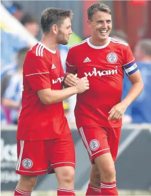  ?? Dave Howarth ?? Sean McConville fired Stanley ahead on Tuesday