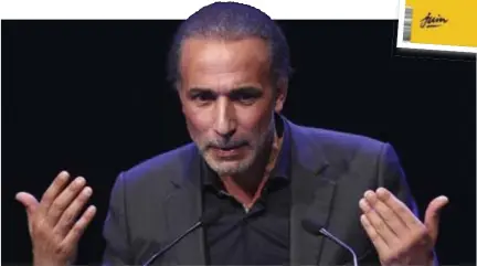  ?? FOTO AP ?? Tariq Ramadan wordt door enkele vrouwen beschuldig­d van verkrachti­ng.