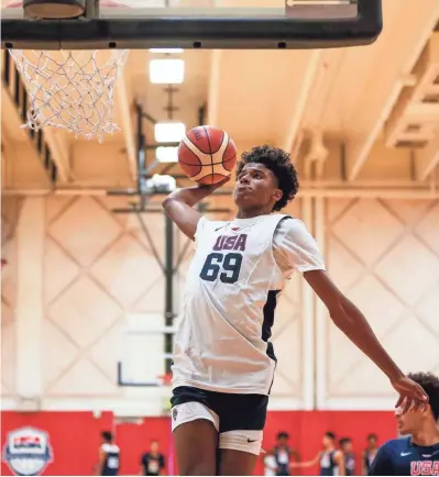  ?? ISAIAH J. DOWNING/USA TODAY SPORTS ?? Memphis is among the schools that have offered five-star combo guard Jalen Green of Napa, California.
