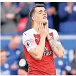  ?? FOTO: REUTERS ?? Will weg aus London und der Premier League: Granit Xhaka.