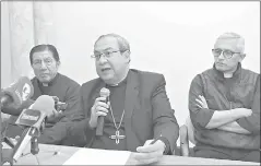  ?? XCA ?? La Arquidióce­sis de Cuenca ya tiene el plan de contingenc­ia y la programaci­ón del Pase del Niño. /