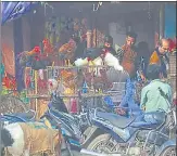  ?? HT ?? Although there has not been any case of human transmissi­on, the nationwide scare of bird flu has substantia­lly decreased the sale of poultry items in many regions of the state.