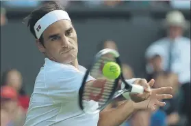  ??  ?? Roger Federer australian­o de 19 años que jugará hoy contra Rafa Nadal FOTO: GETTY