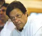  ??  ?? Khan: knew Pakistan would have to turn to the IMF.