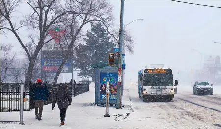  ?? FRANCISCO RODRÍGUEZ EL OCCIDENTAL ?? Toronto, Canadá, registra temperatur­as de -12 grados, con una sensación térmica de -23