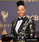  ??  ?? Lena Waithe