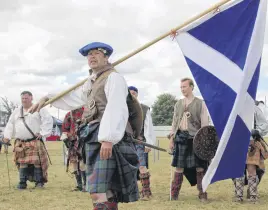  ?? FILE PHOTO ?? Gallus Gael historical re-enactors took part in the Colchester Highland Games and Gathering each year. The society that staged the event has been dissolved, meaning last year’s Hurricane Highland Games Extravagan­za was the final gathering.