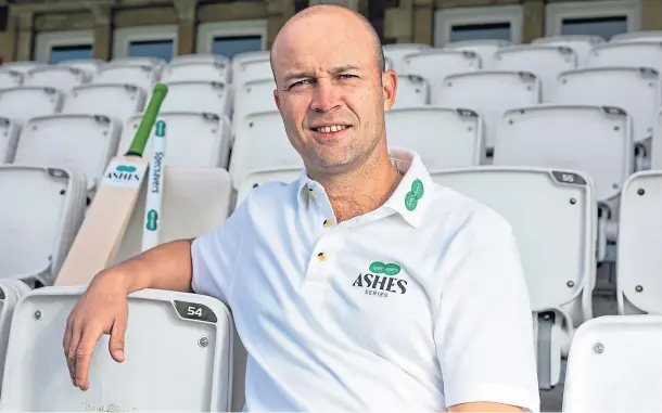  ?? ?? HOT TO TROTT: Former England cricketer Jonathan Trott says he has been impressed with Scotland’s batting ability ahead of the T20 World Cup.