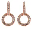  ??  ?? Sparkling double hoop earrings, £70
