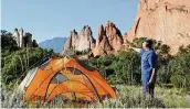  ?? Dreamstime ?? Data show camping reservatio­ns on U.S. public lands have increased 68 percent in the past few years.