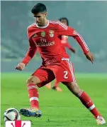  ??  ?? Lisandro Lopez 26 anni, difensore del Benfica, nel mirino della Fiorentina (Afp)