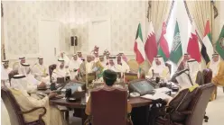  ?? (تصوير: عبدالعزيز اليوسف) ?? جانب من اجتماع وزراء «النفط» في دول مجلس التعاون بالعاصمة الرياض.