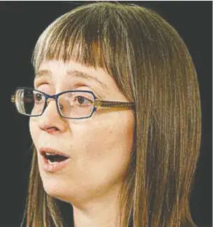  ?? Postmedia news ?? Lawyer John Carpay of the Justice Centre for Constituti­onal Freedoms is taking on Dr. Deena Hinshaw, Alberta’s chief medical officer of health.