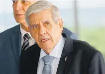  ?? DIDA SAMPAIO/ESTADÃO ?? Ministeriá­vel. Augusto Heleno é cotado para a Defesa