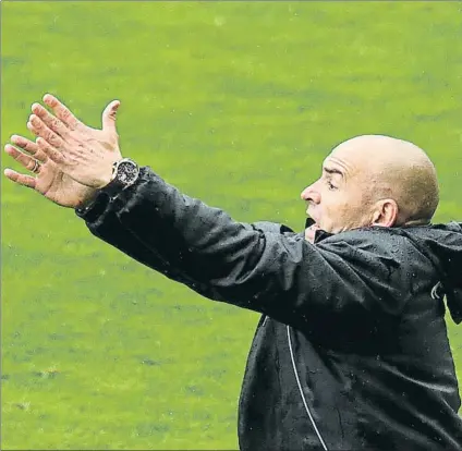  ?? FOTO: JA SIRVENT ?? Paco Jémez regresa a Las Palmas El técnico inicia una segunda etapa en el club amarillo con un único objetivo: la salvación