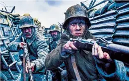  ?? REINER BAJO NETFLIX ?? Netflix’s World War I epic “All Quiet on the Western Front” was the only streaming film to receive a best picture nomination on Tuesday.