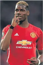  ??  ?? Zlatan Ibrahimovi­c and Paul Pogba are back in the United squad today.