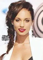  ??  ?? Alicia Keys