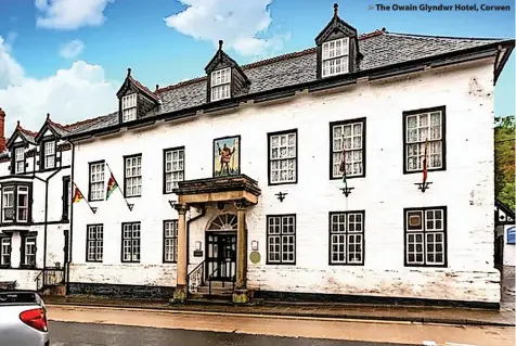  ?? The Owain Glyndwr Hotel, Corwen ??