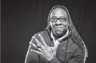  ?? Courtesy photo ?? Booker T. Huffman, a member of the WWE Hall of Fame, trains more than 40 pro wrestlers at Booker T World Gym Arena in Texas City.