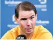  ?? ?? Ambassador for the Saudi Tennis Federation Rafael Nadal AFP-Yonhap
