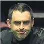  ??  ?? Ronnie O’sullivan