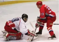  ?? (Reuters) ?? NHL PLAYERS have taken part in the Olympics since 1998, when Dominik Hasek (left) led the Czech Republic to the gold medal in Nagano, Japan. That trend will seemingly come to an end.