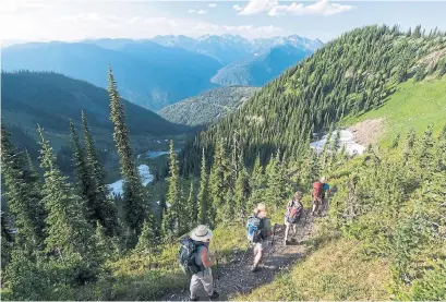  ?? MOUNTAIN TREK ?? Through proper diet, sleep and exercise, Mountain Trek program aims to restore balance in and reboot its guests.