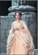  ?? ASSOCIATED PRESS ?? Nadine Sierra performs as Ilia in Mozart’s Idomeneo at the Metropolit­an Opera in New York.