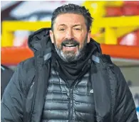  ??  ?? Aberdeen manager Derek Mcinnes