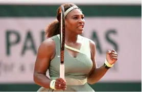  ??  ?? Serena Williams