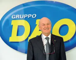  ??  ?? Marchio Conad Il presidente di Dao Ivan Odorizzi